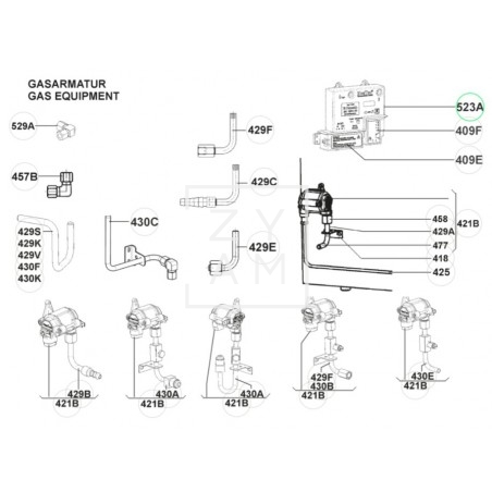 PLACA CONTROL LADRILLO RMD/T/L 8XXX *804* AMP6