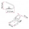 MOTO WHEEL CHOCK REAR MOTO WHEEL CHOCK REAR