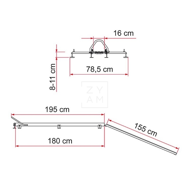 CARRY-MOTO PRO FIAMMA