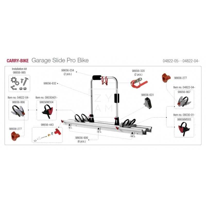 CARRY-BIKE GARAGE SLIDE PRO BIKE