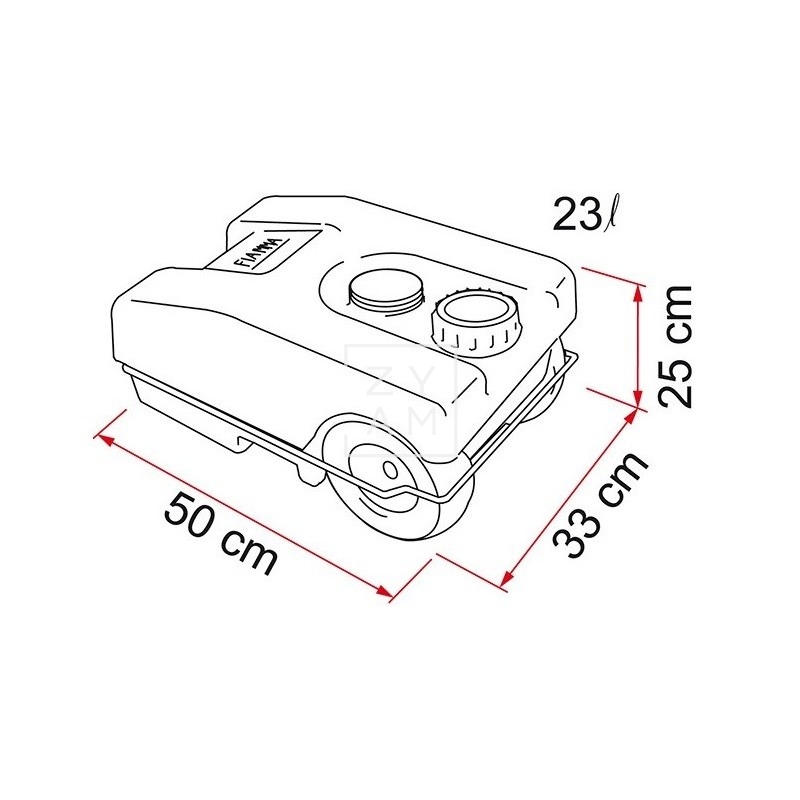 Deposito ROLL-TANK 23 W