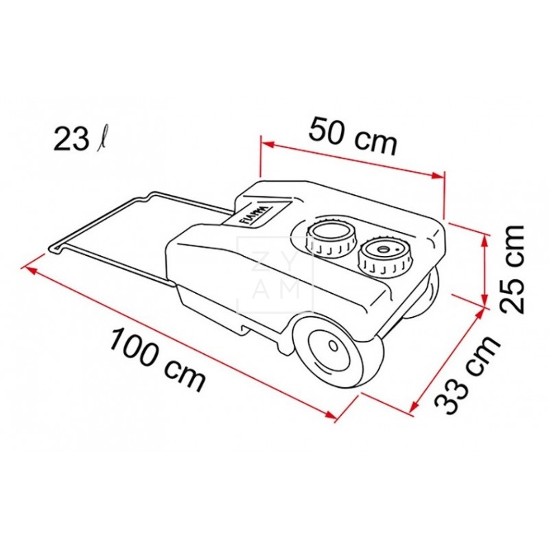 Deposito ROLL-TANK 23 F