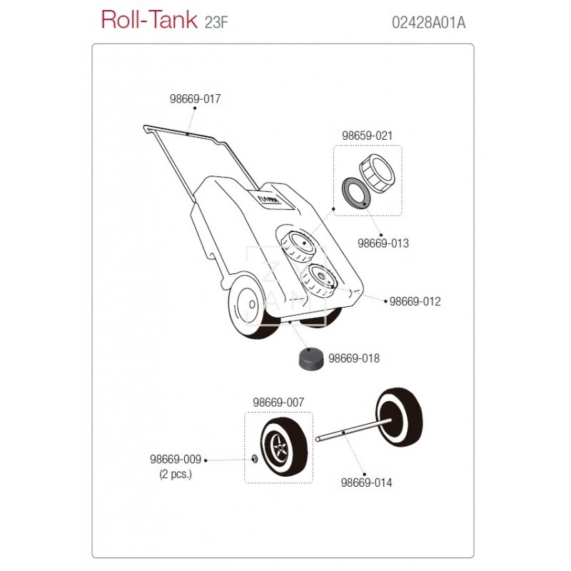 Deposito ROLL-TANK 23 F