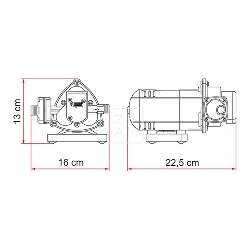 Bomba de Agua Fiamma Aqua 8 12V