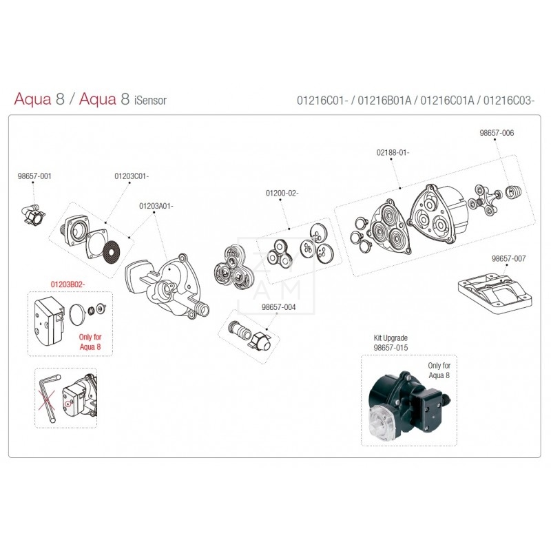 PRESOSTATO BOMBA AQUA 8