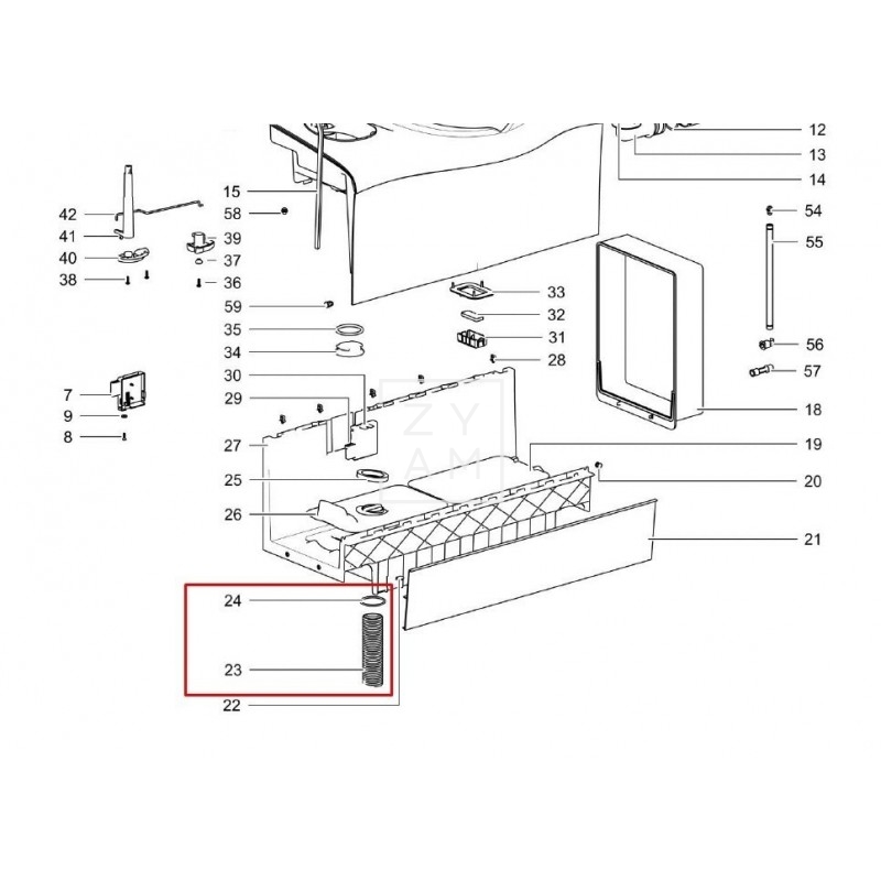 KIT VENTILACION EXTERNO THETFORD C400