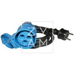 Clavija 220V Hembra Cee Schuko M C/Cable 1.5M