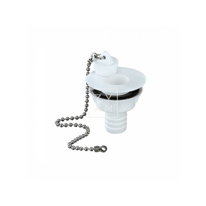 VALVULA DESAGÜE RECTO 20MM