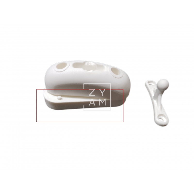 SUPLEMENTO RETENEDOR PUERTA BLANCO