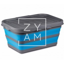 CAJA ALMACENAJE C/TAPA PLEGABLE SILICONA - Caravanas Cruz