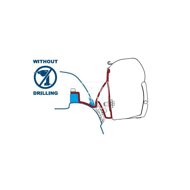 Kit Anclaje F45 VW T5/6 California