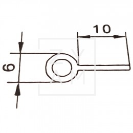 Cinta Tapajuntas 6mm 100m