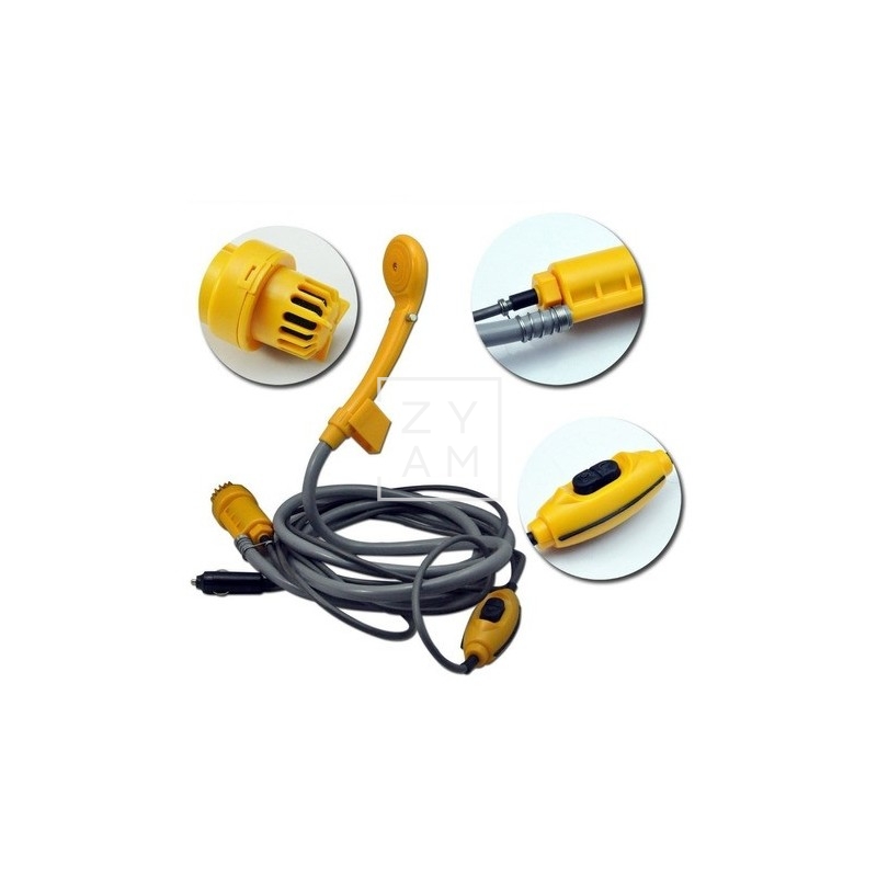 KIT DUCHA CON BOMBA 12V 10L