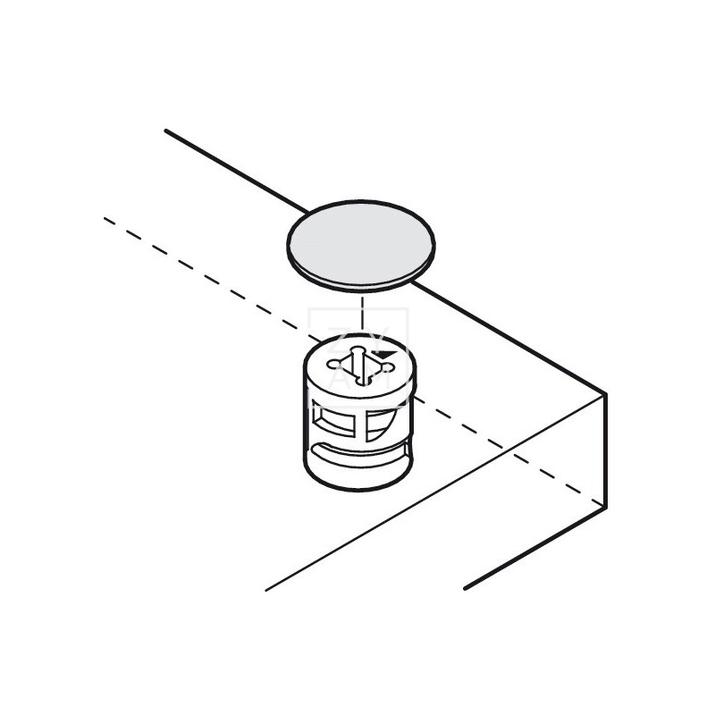 CUBRE TORNILLO AD. HAYA 52 PCS