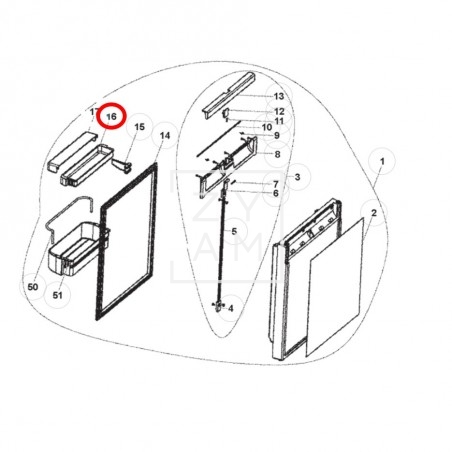 ESTANTE PUERTA ALTO CRX 110