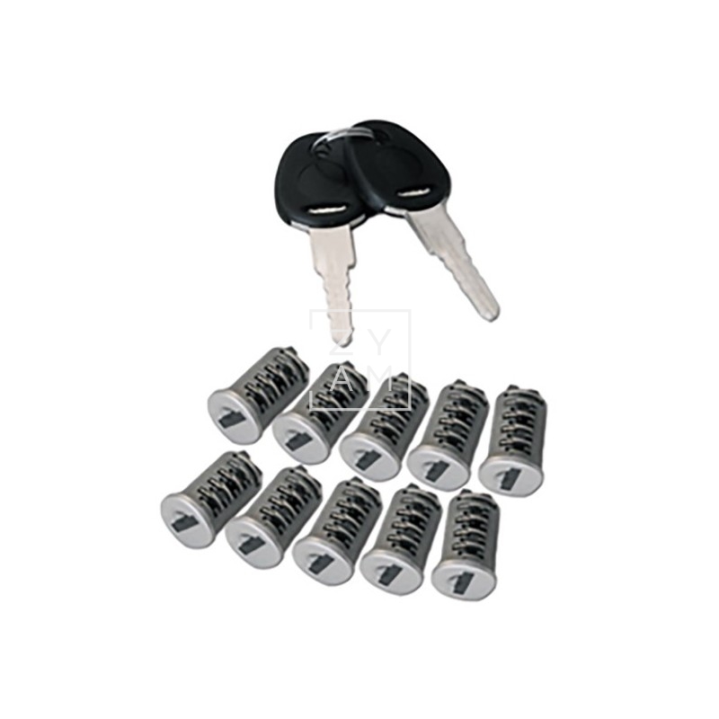 CILINDRO DM NEW SET 10 CILINDROS 2 LLAVES