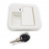 CERRADURA AUTOCARACANA PRO-TEK BLANCO CERRADURA AUTOCARACANA PRO-TEK BLANCO
