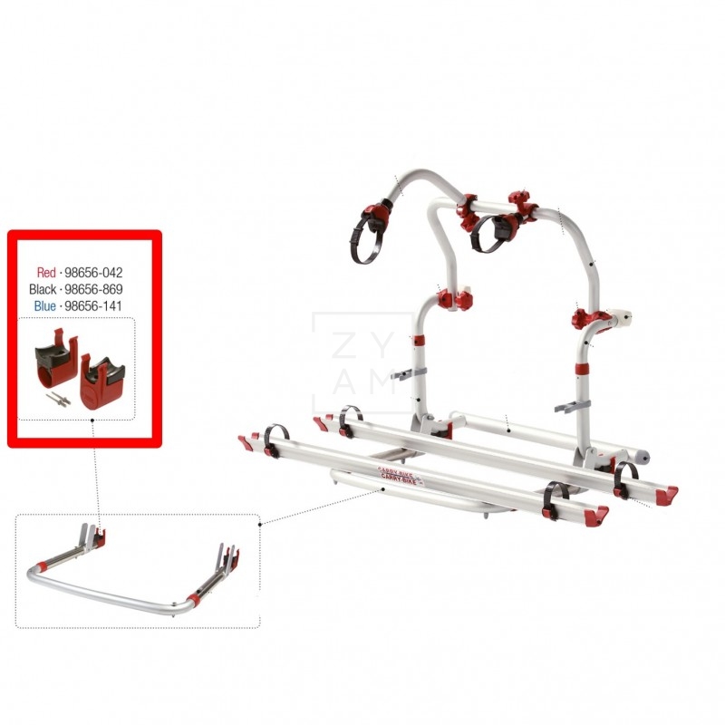 BULL SHOCH ABSORBER RED FIAMMA 2PCS