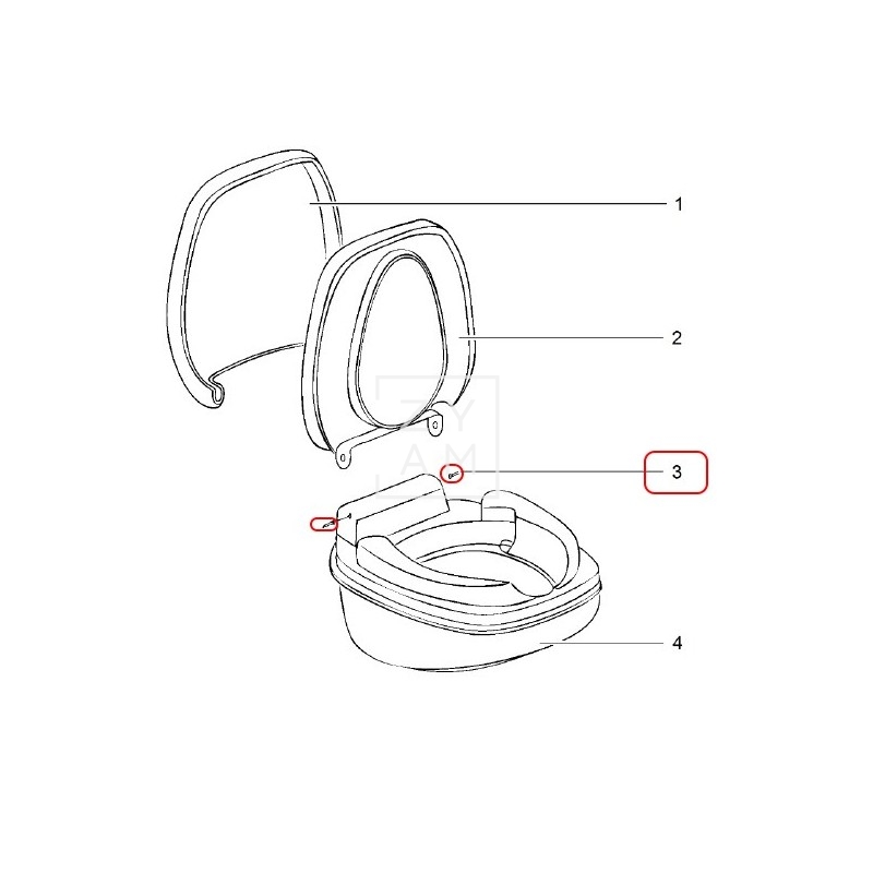 HINGE PIN TAPA Y ASIENTO WC THETFORD