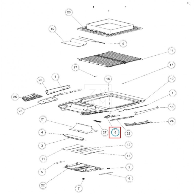 PANEL MANDOS FRESHLIGHT 1600/2200 *071
