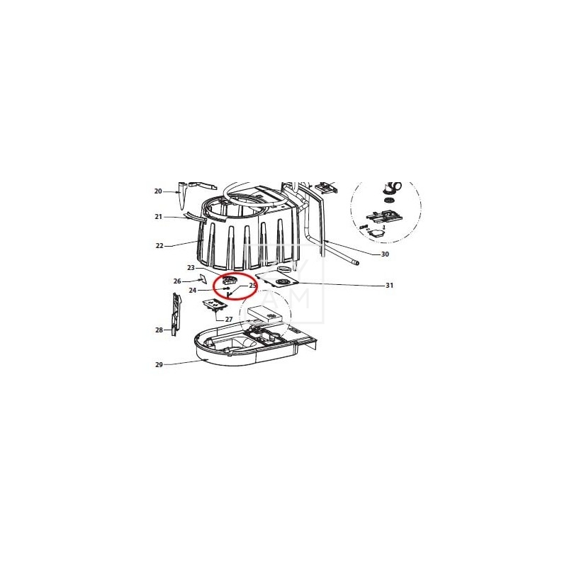 ACTUADOR SADDLE C250/C260