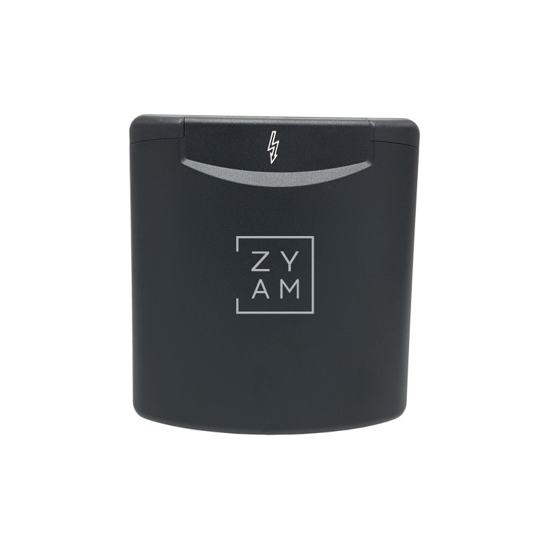 TOMA EXT. 220V CUADR. MAGNETIC NEGRO