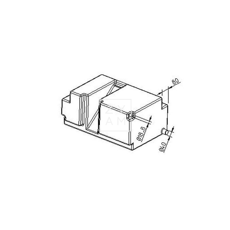 Depósito Agua 100L Bajo Asiento EV2013