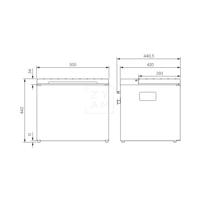 FRIGORIFICO COMBICOOL RC 1600 EGP