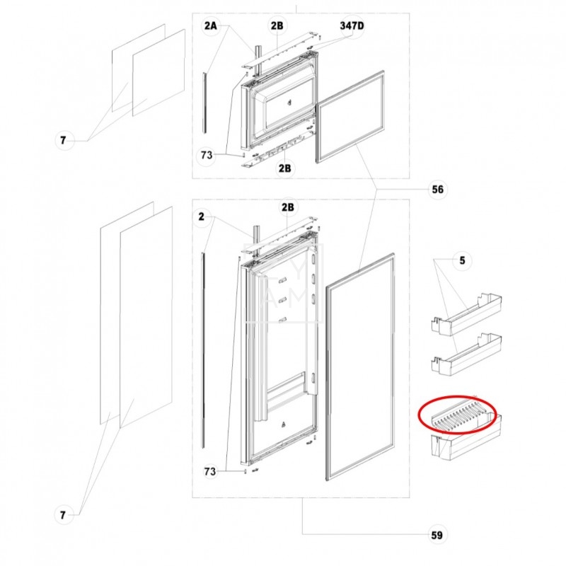 RETENEDOR BOTELLAS DOMETIC