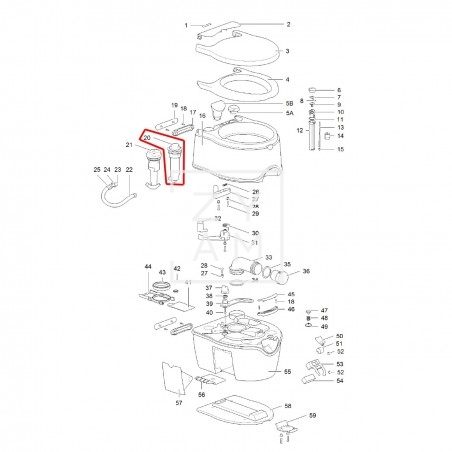 BOMBA MANUAL PORTA POTTI 565