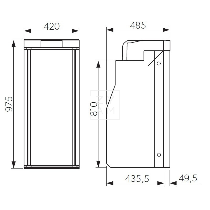 FRIGORIFICO DOMETIC RC 10.4 90