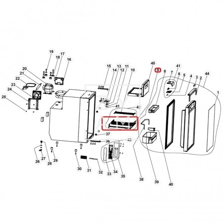 PARRILLA INFERIOR DOMETIC CRE/X 80