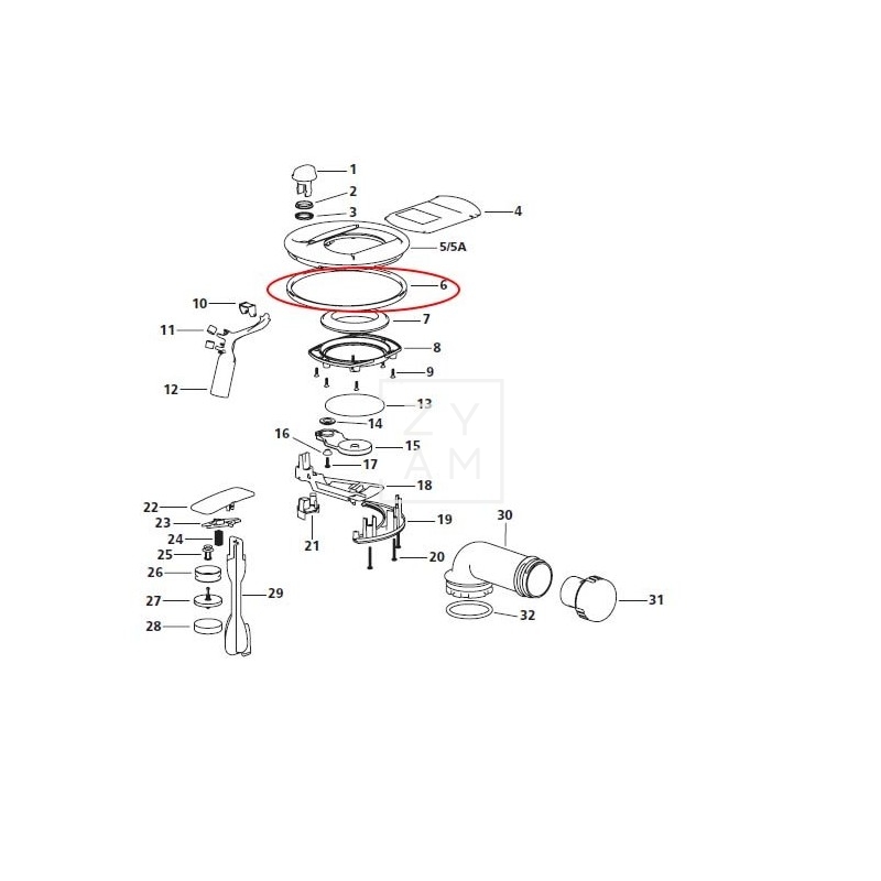 JUNTA MECANISMO C250/C260/C400/C500