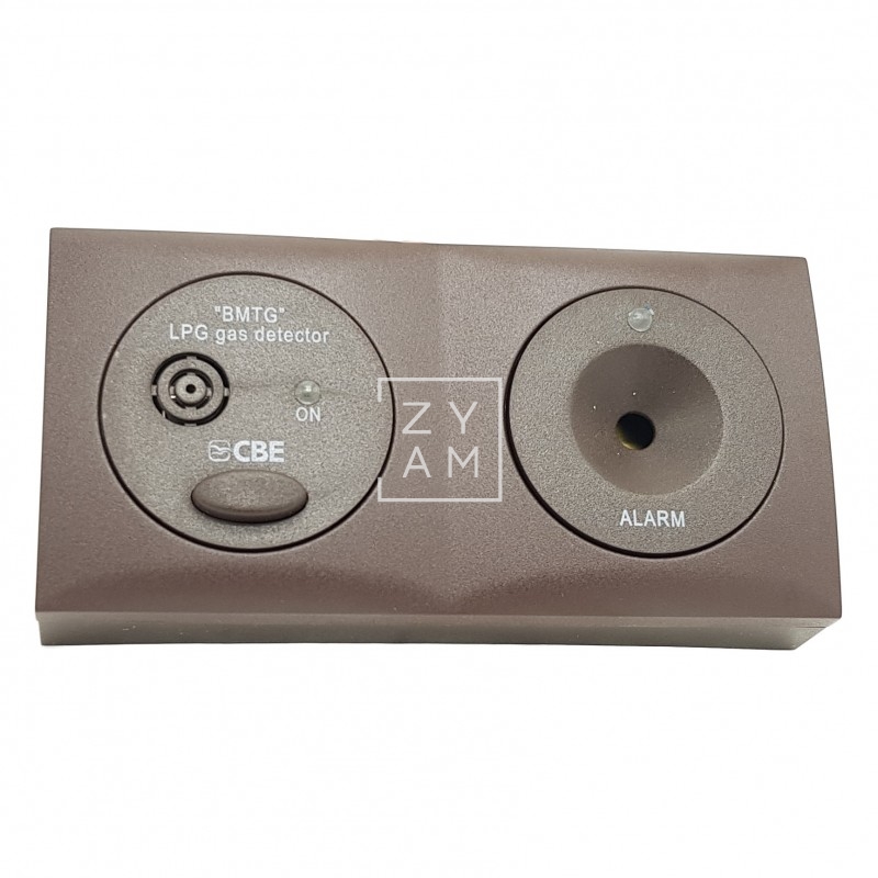 ALARMA GAS GLP+SOPORIFEROS MARRON