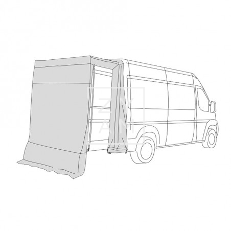 AVANCE TRASERO REAR DOOR COVER DUCATO