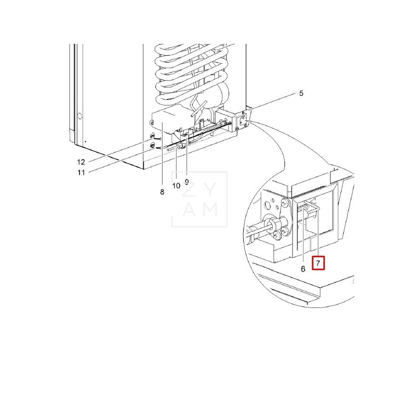 BUJIA ENCEN. THETFORD N3145/N3150/N3170/N3170