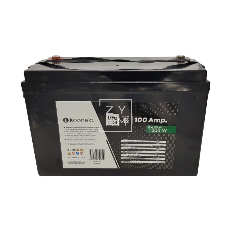 BATERIA LITIO LIFEPO4 100 Ah