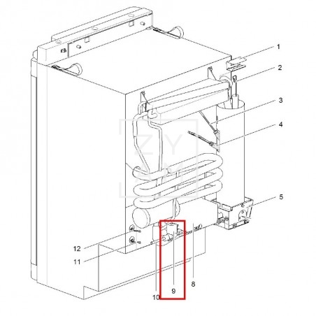 VALVULA GAS SOLENOIDE N3000 THETFORD T690810