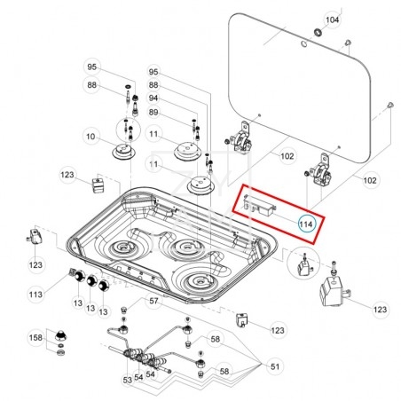 MODULO ENCENDIDO COCINA DOMETIC