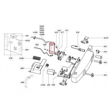 IMAN VALVULA GAS NEVERA DOMETIC