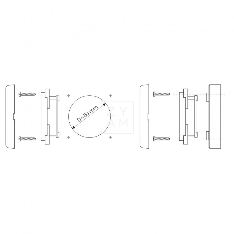 INDICADOR BATERIA DUAL DIGITAL GRIS OSCURO
