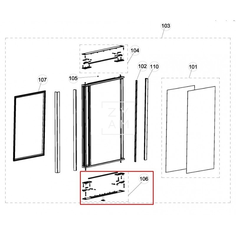 KIT BISGRAS INFERIOR RM 10.5T