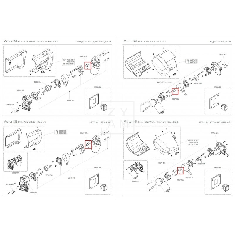 JUNTA MOTOREDUCTOR MOTOR KIT
