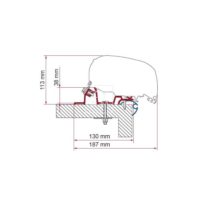 KIT F80/65 CARAVAN STANDARD 98655-657