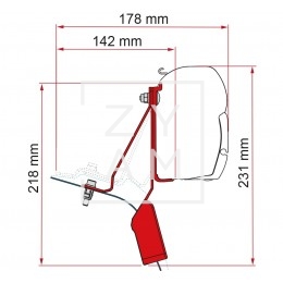 KIT F45 FORD CUSTOM NUGGET 2015 98655Z114