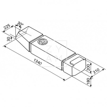 DEPOSITO 60 LT. VWT2/3 EV 1302