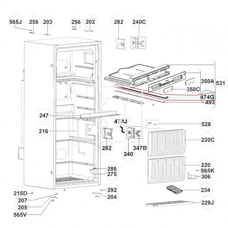 CABLE CONEXION DISPLAY RM 8