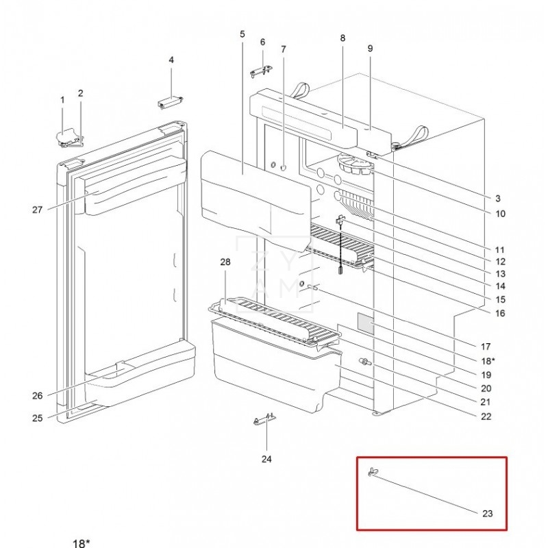 CIERRE INFERIOR N3000