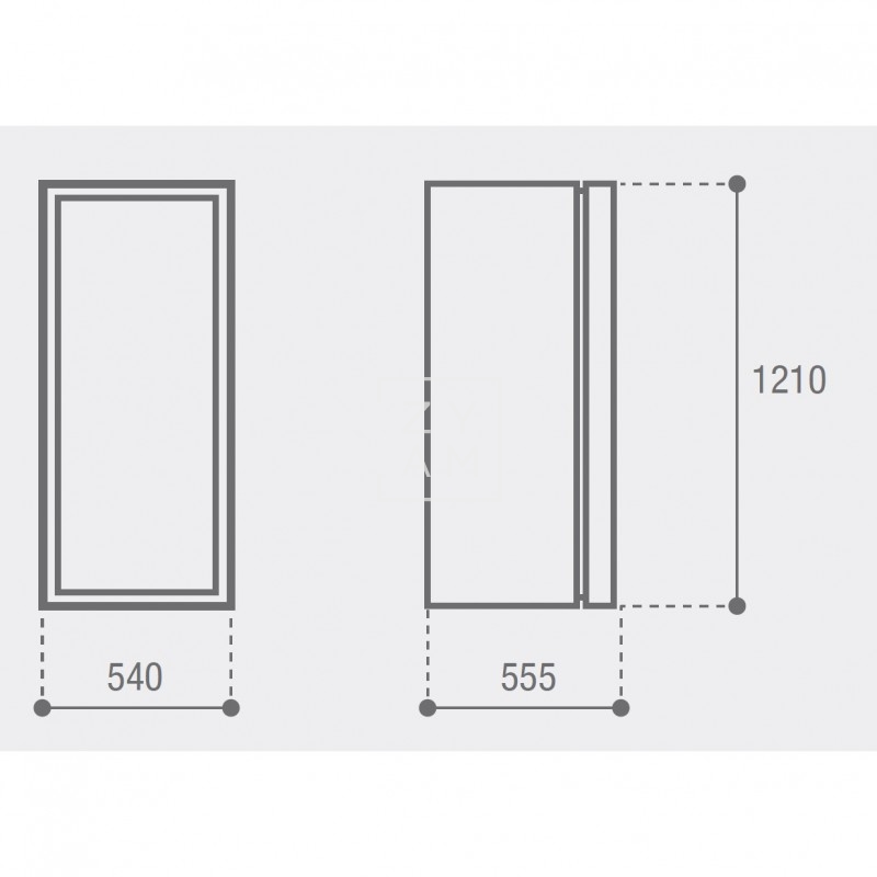 FRIGORIFICO VITRIFRIGO C190MP 12V/24V