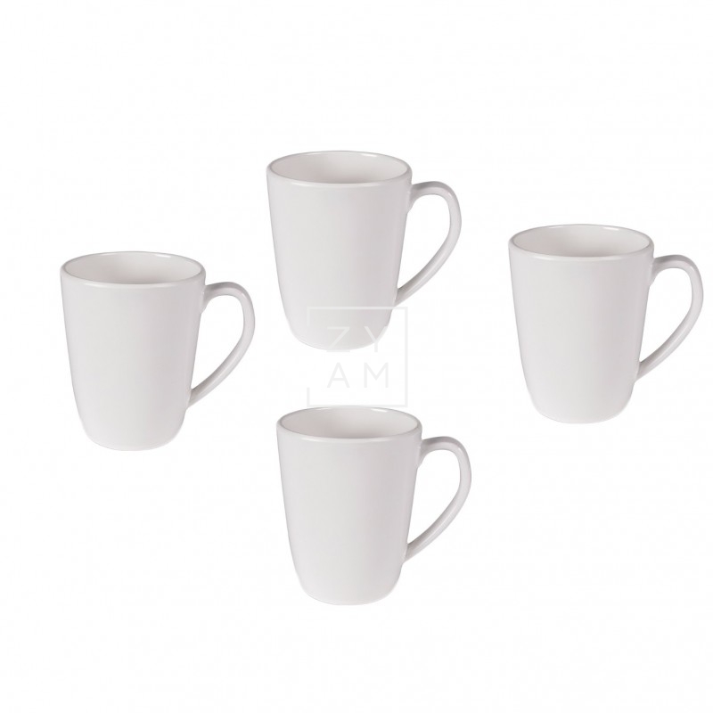 PACK 4 TAZAS KAMPA GRIS CLASSIC